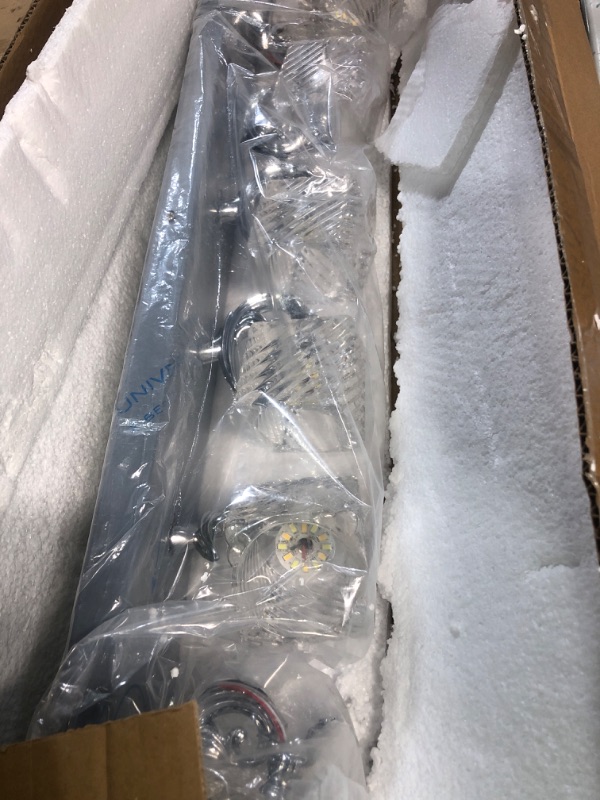 Photo 2 of *PARTS* ZHLWIN Modern Chrome Crystal Bathroom Vanity Light