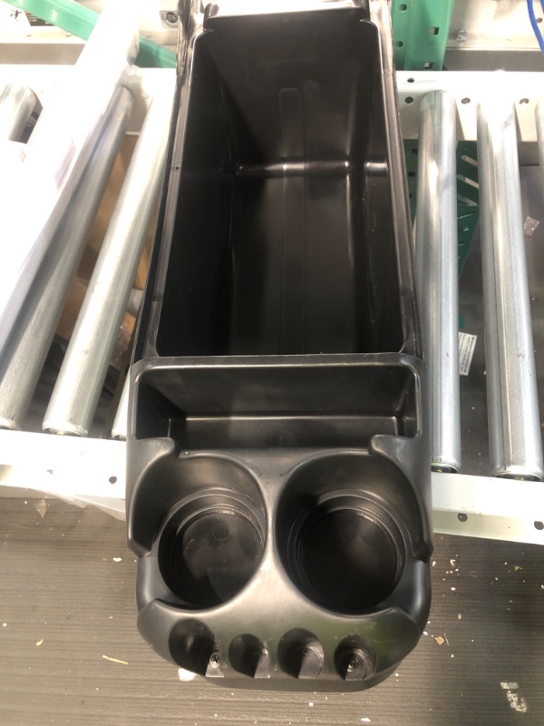 Photo 1 of Moblorg Center Console for Minivans, SUVs, Middle Van Console, Large Storage, Made in USA (Black) Black 