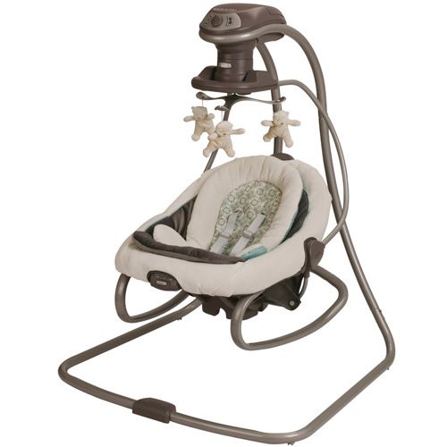 Photo 3 of *NEW* Graco DuetSoothe Baby Swing and Rocker, Winslet (1476326)