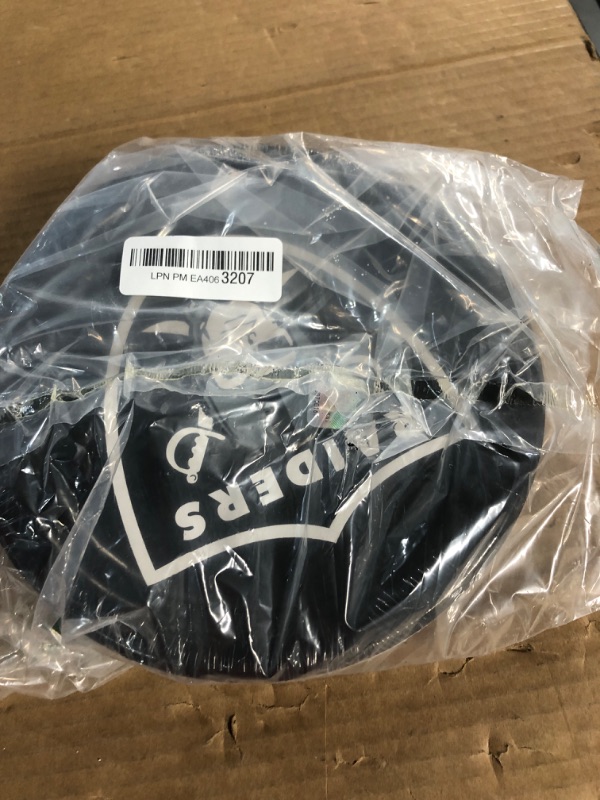 Photo 2 of Las Vegas Raiders Paper Plates, 24 Count