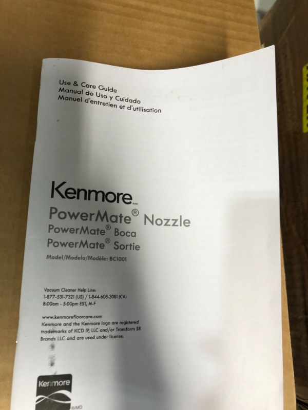 Photo 4 of [USED] Kenmore PowerMate Nozzle for Canister Vacuum