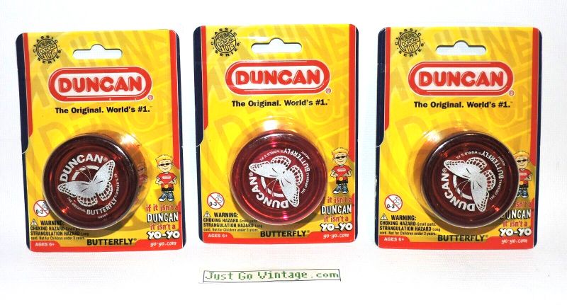 Photo 1 of Duncan Butterfly Yo-Yo Red and Blue - 22pk