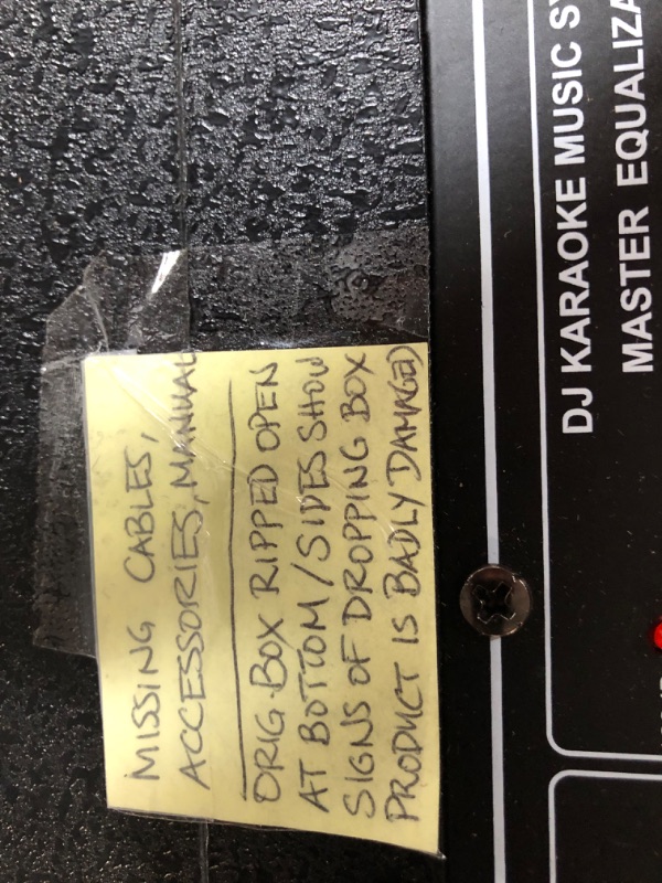 Photo 1 of DAMAGED MISSING PARTS Pyle Wireless Instrument Microphone, 12 inch 