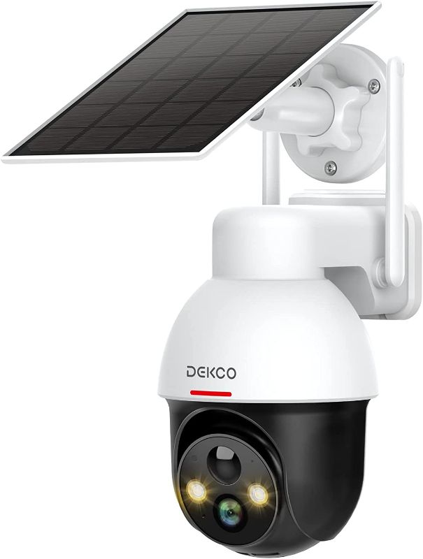 Photo 1 of **SEE NOTES**
DEKCO Solar Security Camera Wireless