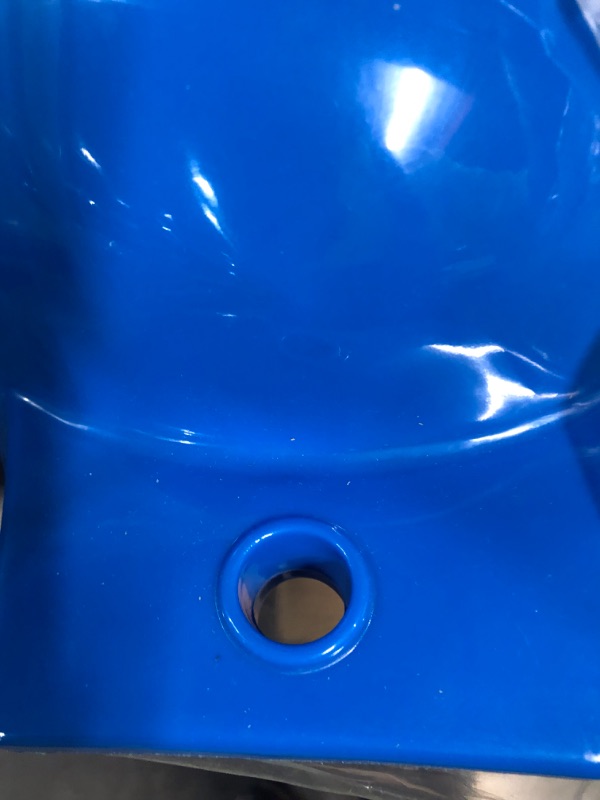 Photo 3 of  Ribbed Twin Eyes Boat Fender Pack of 4  (Blue,8.5 x 27 inches) **LOOKS BRAND NEW**