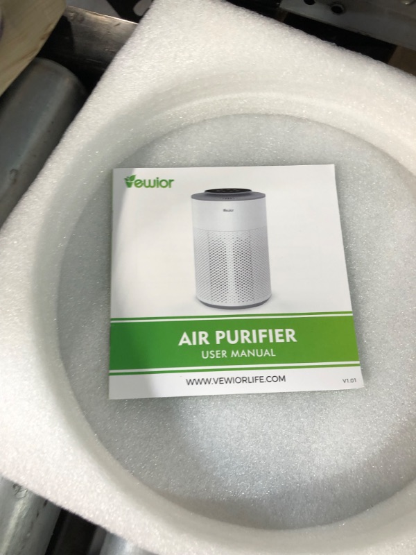 Photo 3 of ***PARTS ONLY*** Home Air purifier for Large Room Bedroom Up to 1100ft², VEWIOR H13 True HEPA Air Filter White