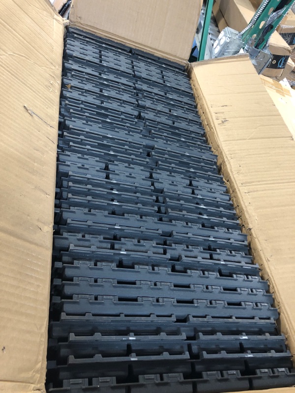 Photo 2 of 36 sq. ft Plastic Interlocking Deck Tiles,36 Pack Patio Deck Tiles,12"x12" 