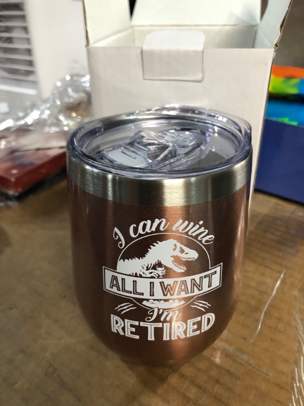 Photo 1 of  12 oz Stainless Steel Coffee Cup Retirement Gifts 