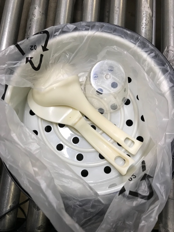 Photo 4 of COMFEE' Rice Cooker, 8-in-1 Stainless Steel Multi Cooker, Slow Cooker, Steamer, Saute, and Warmer, 5.2 QT, 20 Cups Cooked(10 Cups Uncooked), Brown Rice, Quinoa and Oatmeal, 8 One-Touch Programs 20-cup cooked/10-cup uncooked