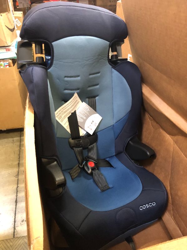 Photo 2 of Cosco Finale DX 2 in 1 Booster Car Seat Sport Blue