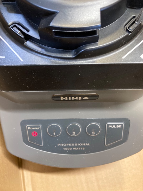 Photo 1 of Ninja NJ601AMZ Professional Blender with 1000-Watt Motor & 72 oz Dishwasher-Safe Total Crushing Pitcher for Smoothies, Shakes & Frozen Drinks, Black

