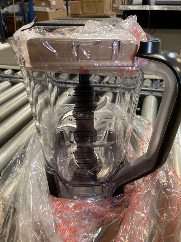 Photo 1 of Ninja NJ601AMZ Professional Blender with 1000-Watt Motor & 72 oz Dishwasher-Safe Total Crushing Pitcher for Smoothies, Shakes & Frozen Drinks, Black
