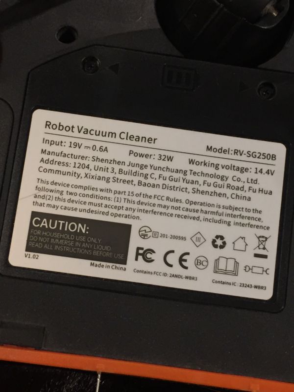 Photo 4 of ecozy Robot Vacuum Self Emptying and Mop Combo, 3000Pa Suction Robotic Vacuum Cleaner, Auto Dirt Disposal, No Go Zones, Works with Alexa, Ideal for Carpets, Hard Floors, RV-SG250B
