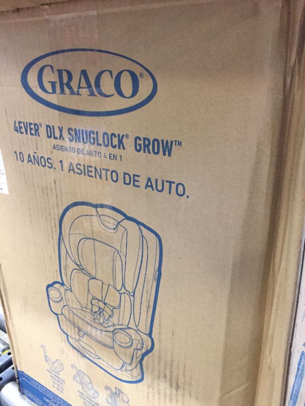 Photo 3 of Graco 4Ever DLX SnugLock Grow 4-in-1 Car Seat | 10 Years of Use with 1 Car Seat, Featuring Easy Installation and Expandable Backrest, Maison