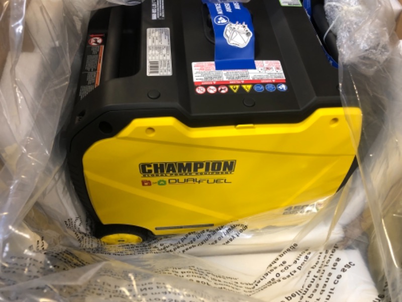 Photo 3 of Champion Power Equipment 200988 4500-Watt Dual Fuel RV Ready Portable Inverter Generator, Electric Start
