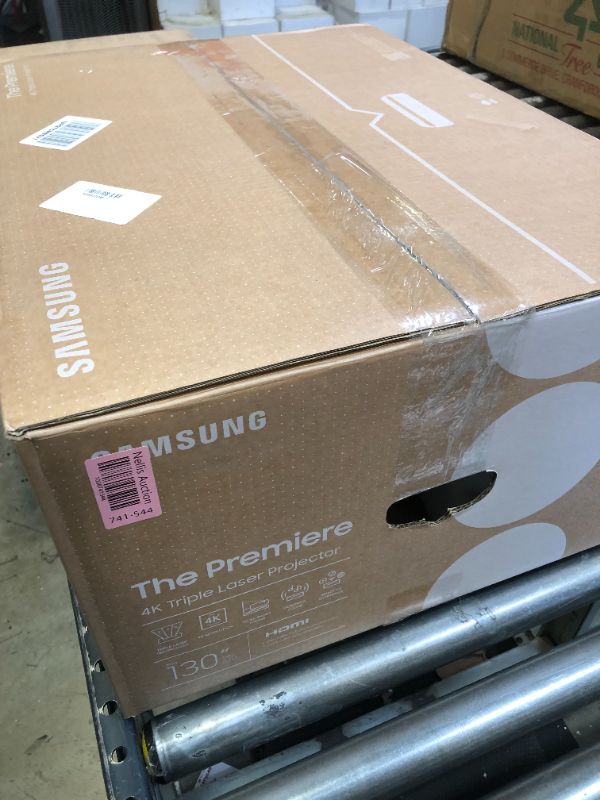 Photo 1 of SAMSUNG 130” The Premiere Ultra Short Throw 4K UHD Smart Triple Laser Projector for Home Theater, HDR, 4.2Ch Surround Sound System w/ Alexa Built-In, SP-LSP9TFAXZA, 2020 Model