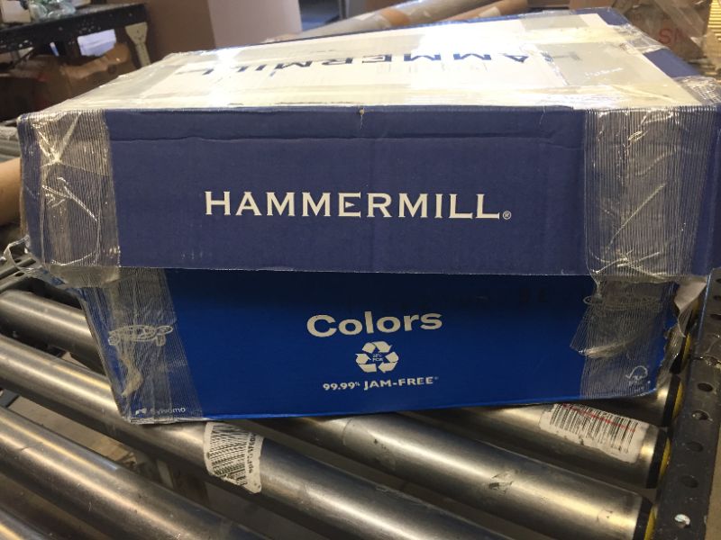 Photo 4 of Hammermill Recycled Colored Paper, 20 lb, 8 1/2 x 11, Canary, 5000 Sheets/Carton
