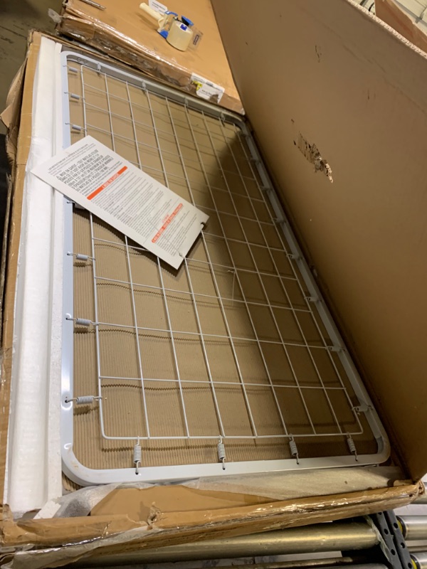 Photo 3 of Dream On Me Synergy 5-In-1 Convertible Crib In White, Greenguard Gold Certified Classic White --- Box Packaging Damaged, Item is New, Item is Missing Hardware