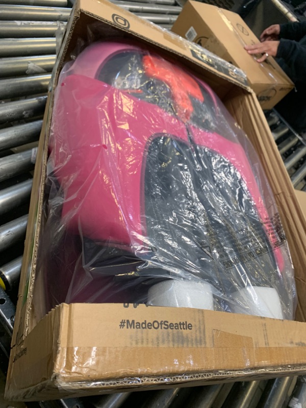 Photo 1 of Diono Cambria 2 XL 2022, Dual Latch Connectors, 2-in-1 Belt Positioning Booster Seat, High-Back to Backless Booster with Space and Room to Grow, 8 Years 1 Booster Seat, Pink --- Box Packaging Damaged, Minor Use
