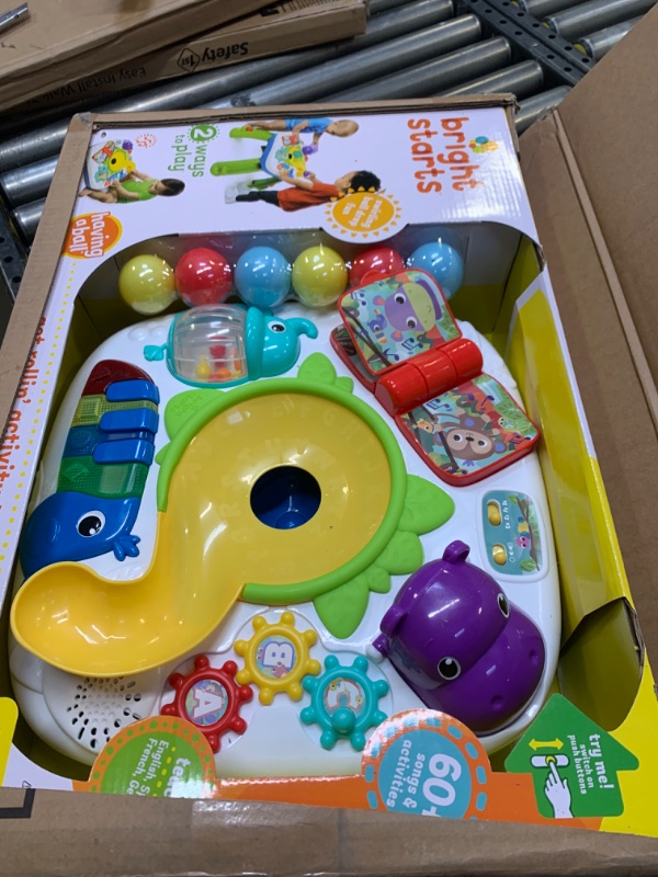 Photo 3 of Bright Starts Having a -Ball Get Rollin' Activity Table, Ages 6 months + --- Box Packaging Damaged, Item is New
