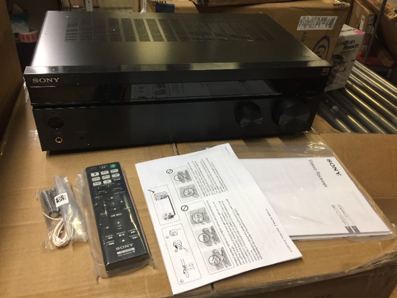 Photo 3 of Sony STRDH190 2-ch Home Stereo Receiver with Phono Inputs & Bluetooth Black