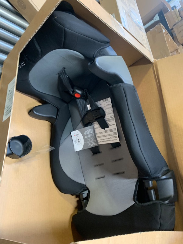Photo 3 of Cosco Finale Dx 2-In-1 Booster Car Seat, Dusk, 18.25x19x29.75 Inch (Pack of 1) --- Box Packaging Damaged, Moderate Use, Scratches and Scuffs on Plastic

