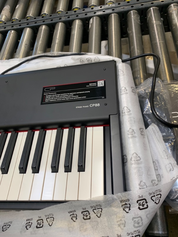 Photo 9 of Yamaha CP88 88-Key Graded Hammer Action Stage Piano with Sustain Pedal --- Box Packaging Damaged, Item is New

