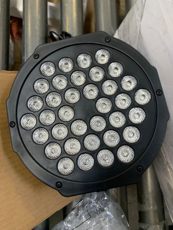 Photo 1 of Rechargeable Par Can Lights U`King Wireless LED Uplights Battery Powered Uplighting with RGB 36W Stage Lighting Up Lights for Wedding DJ Disco Events Indoor Dance Party Church Live 