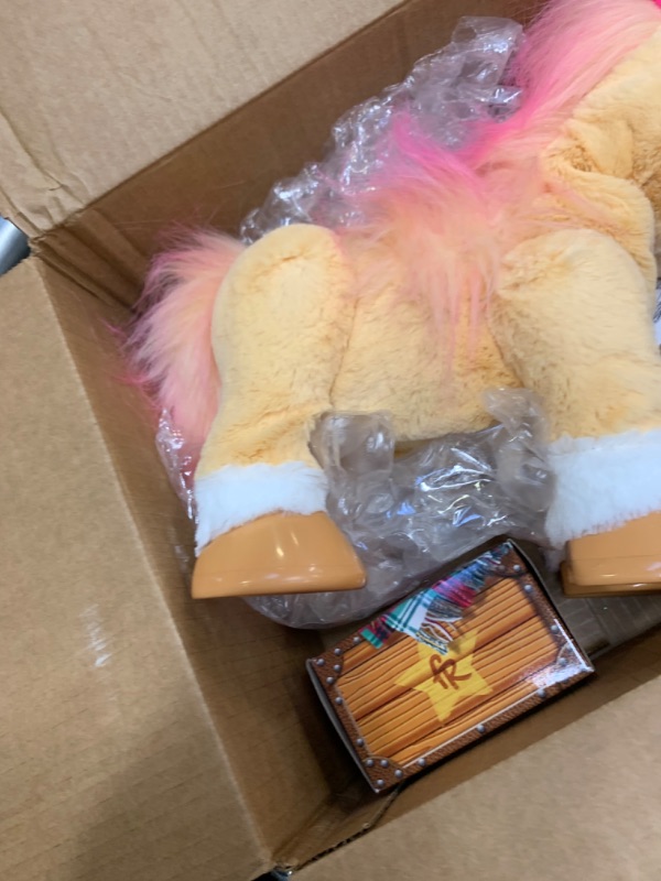 Photo 1 of FurReal Cinnamon, My Stylin’ Pony Toy, 14-Inch Electronic Pets, 80+ Sounds & Reactions, 26 Accessories, Interactive Toys for 4 Year Old Girls and Boys and Up --- Box Packaging Damaged, Minor Use
