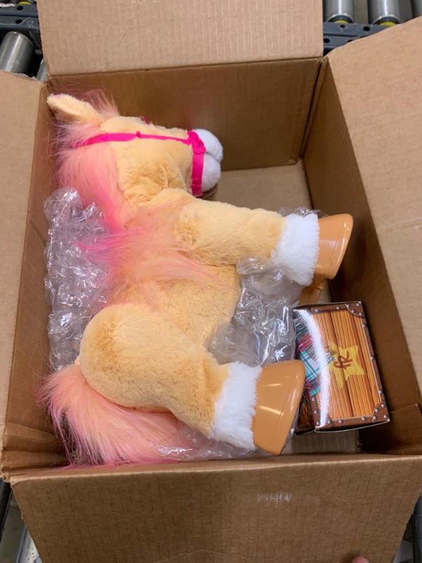 Photo 3 of FurReal Cinnamon, My Stylin’ Pony Toy, 14-Inch Electronic Pets, 80+ Sounds & Reactions, 26 Accessories, Interactive Toys for 4 Year Old Girls and Boys and Up --- Box Packaging Damaged, Minor Use
