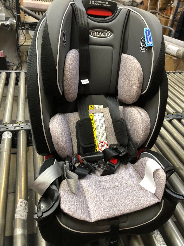 Photo 2 of Graco SlimFit 3 in 1 Car Seat -Slim & Comfy Design Saves Space in Your Back Seat, Darcie, One Size
