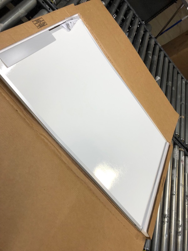 Photo 3 of Mead Whiteboard, White Board, Dry Erase Board, 3' x 2', Silver Aluminum Frame (85356)