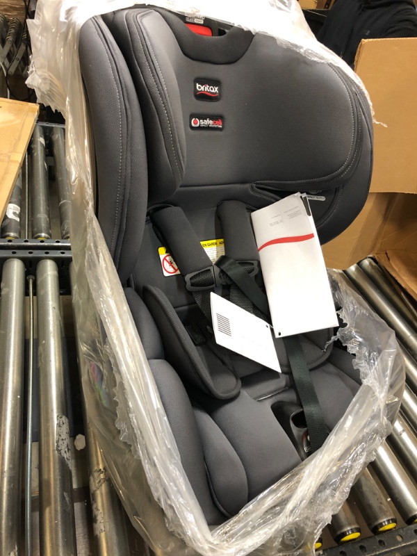 Photo 1 of Britax Boulevard ClickTight Convertible Car Seat, Cool N Dry Charcoal - Cooling & Moisture Wicking Fabric Boulevard Cool N Dry