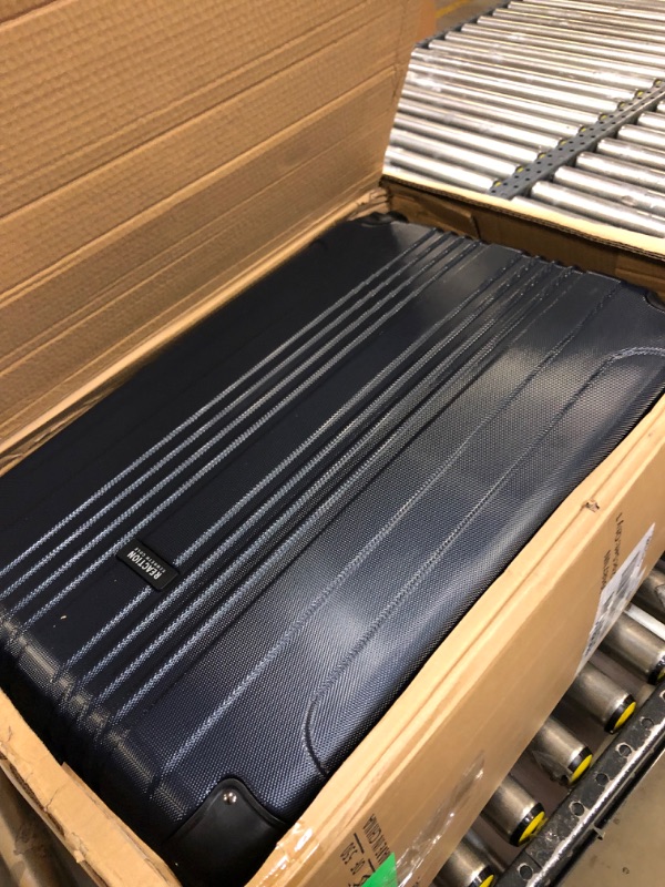Photo 1 of Kenneth Cole REACTION Out Of Bounds Lightweight Durable Hardshell 4-Wheel Spinner Cabin Size Travel Suitcase, Naval, 1 Piece Set (20" & 28") Naval 1 Piece Set (20" & 28")
20'' SUITCASE NOT INCLUDED