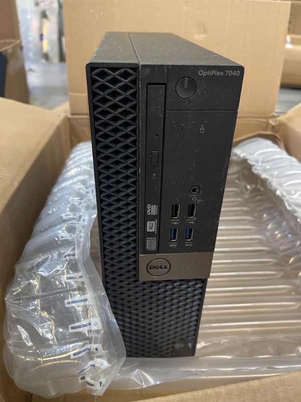 Photo 2 of Dell Optiplex 7040 Business SFF Computer Small Tower PC (Intel Core i5-6500, 16GB Ram, 256GB SSD, DVD-RW, WiFi) Win 10 Pro (Renewed)