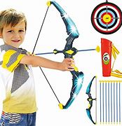 Photo 1 of Conthfut Bow and Arrow for Kids with LED Flash Lights - Archery Bow with 9 Suction Cups Arrows, Target, and Quiver, Practice Outdoor Toys for Children Above 3-12 Years Old