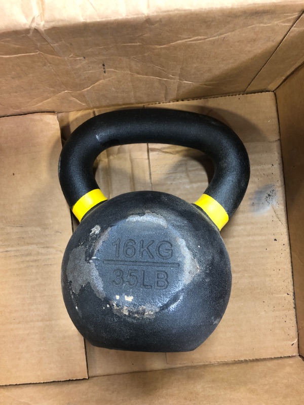 Photo 1 of 35 Lb. Cast Iron Kettlebell -