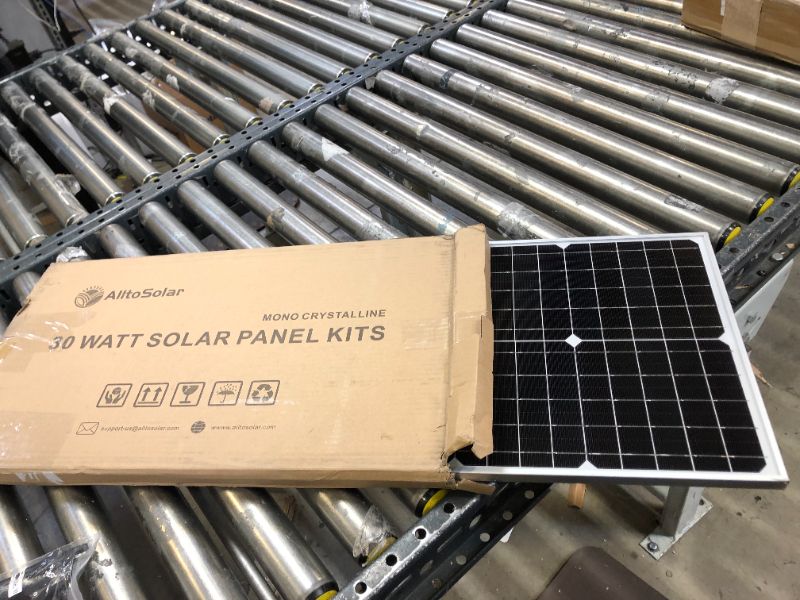 Photo 1 of alltosolar 30 watts solar panel kits 