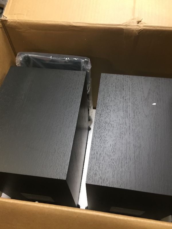 Photo 2 of ELAC Debut 2.0 B6.2 Bookshelf Speakers, Black (Pair) & Debut 2.0 C6.2 Center Speaker, Black Speakers + C6.2 Center Speaker**ONLY HAS 2 SPEAKERS**SEE PHOTOS**