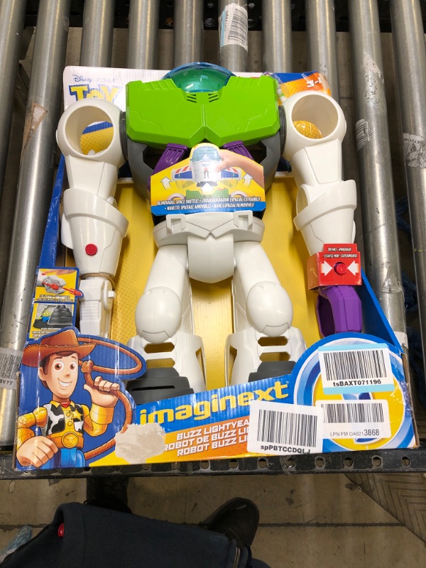 Photo 2 of Imaginext Disney Toy Story Buzz Lightyear Robot Playset [Amazon Exclusive] Standard