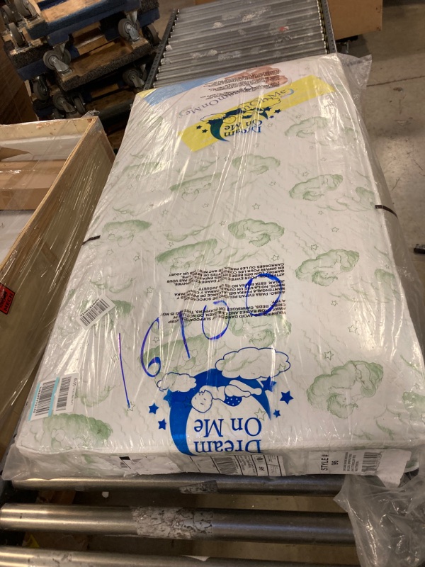 Photo 1 of Dream On Me, Nirvana 6” 96 Coil Inner Spring Crib And Toddler Mattress I Waterproof I Green Guard Gold Certified I 10 Years Manufacture Warranty I Vinyl Cover I Made In The U.S.A