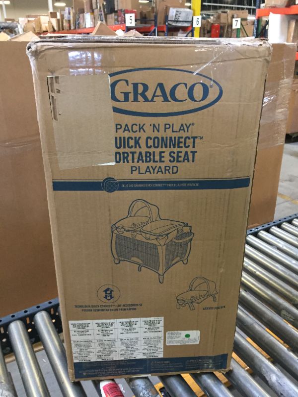 Photo 6 of Graco Pack 'n Play Quick Connect Portable Seat, Darcie W/ Removable Seat Darcie