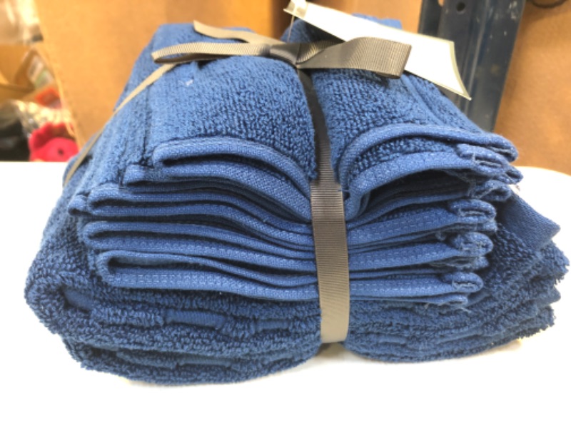 Photo 1 of  Threshold Performance Towels & Washcloths Blue
