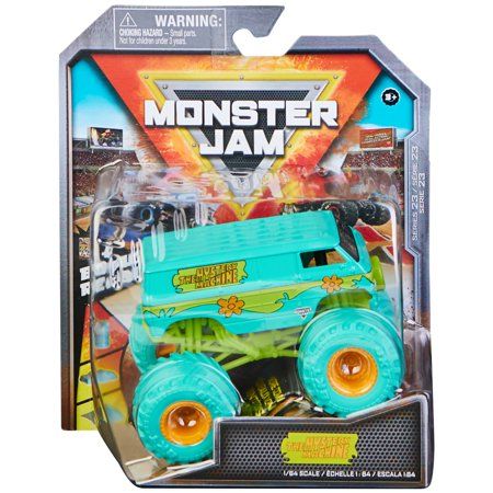 Photo 1 of Monster Jam 1:64 Mystery Machine Monster Truck Nitro Neon Series
