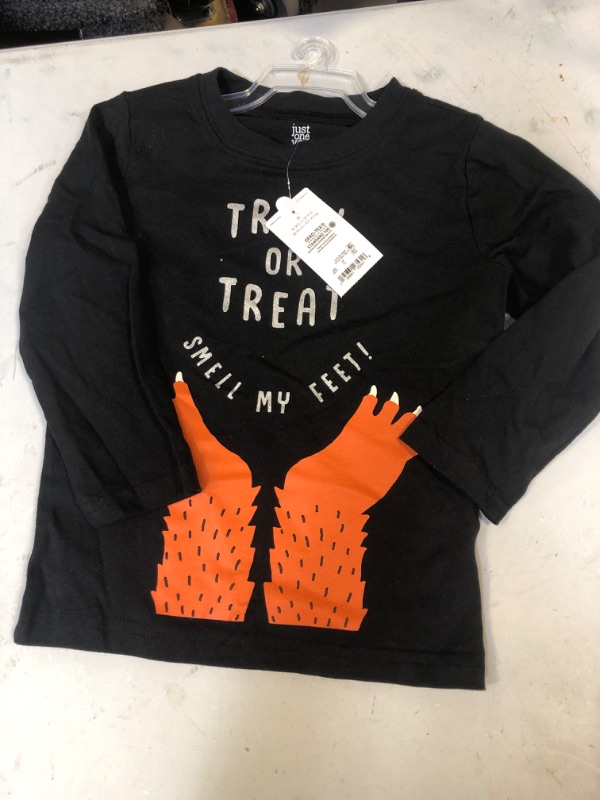 Photo 1 of 2T --- Trick or Treat toddler shirt 