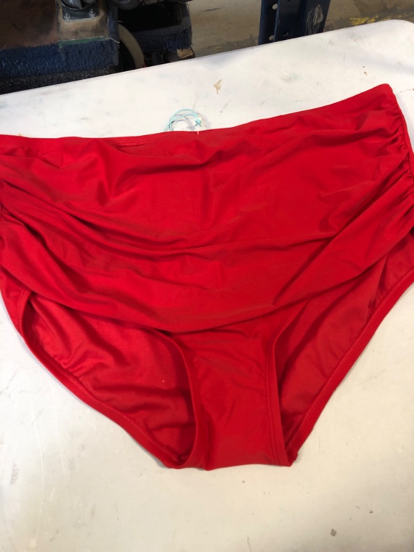 Photo 2 of 3X -- Women's Plus Size High Waist Bikini Bottom - Kona Sol™
