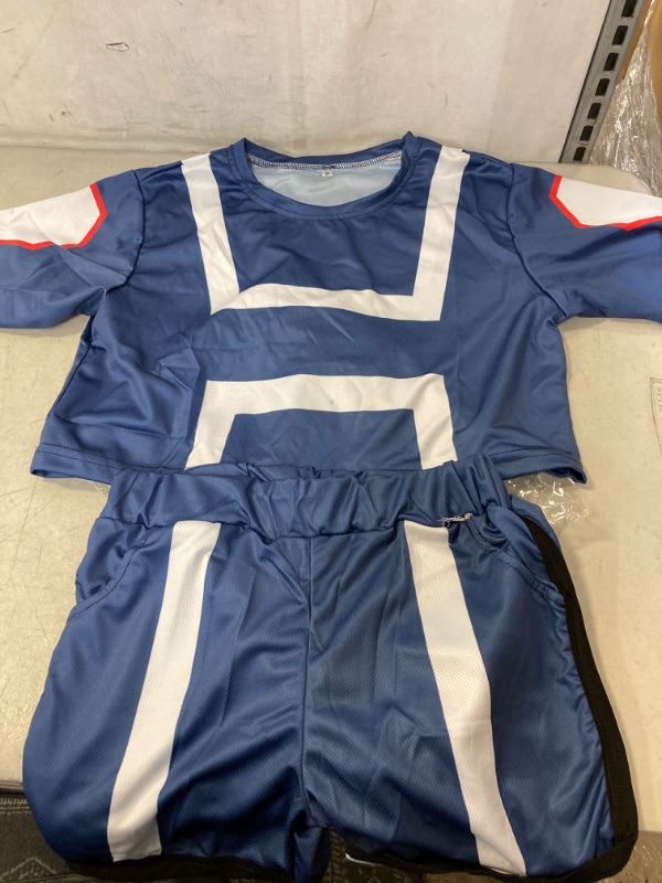 Photo 4 of 2 Piece Boku No Hero Academia Outfits for Women Crop Top and Short Pants Sets
, SIZE S