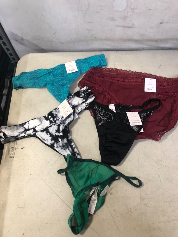 Photo 1 of 5 PC LOT, WOMENS UNDERWEAR SIZES S-XS