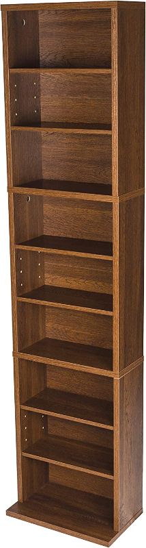 Photo 1 of Atlantic Herrin Media Storage Cabinet – Protects & Organizes Prized Music, Movie, Video Games or Memorabilia Collections, PN 74736249 in Textured Chestnut
POSSIBLY MISSING ITEMS