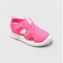 Photo 1 of Cat & Jack Toddler Girls' True Pink Hook & Loop Apparel Water Shoes Size 7